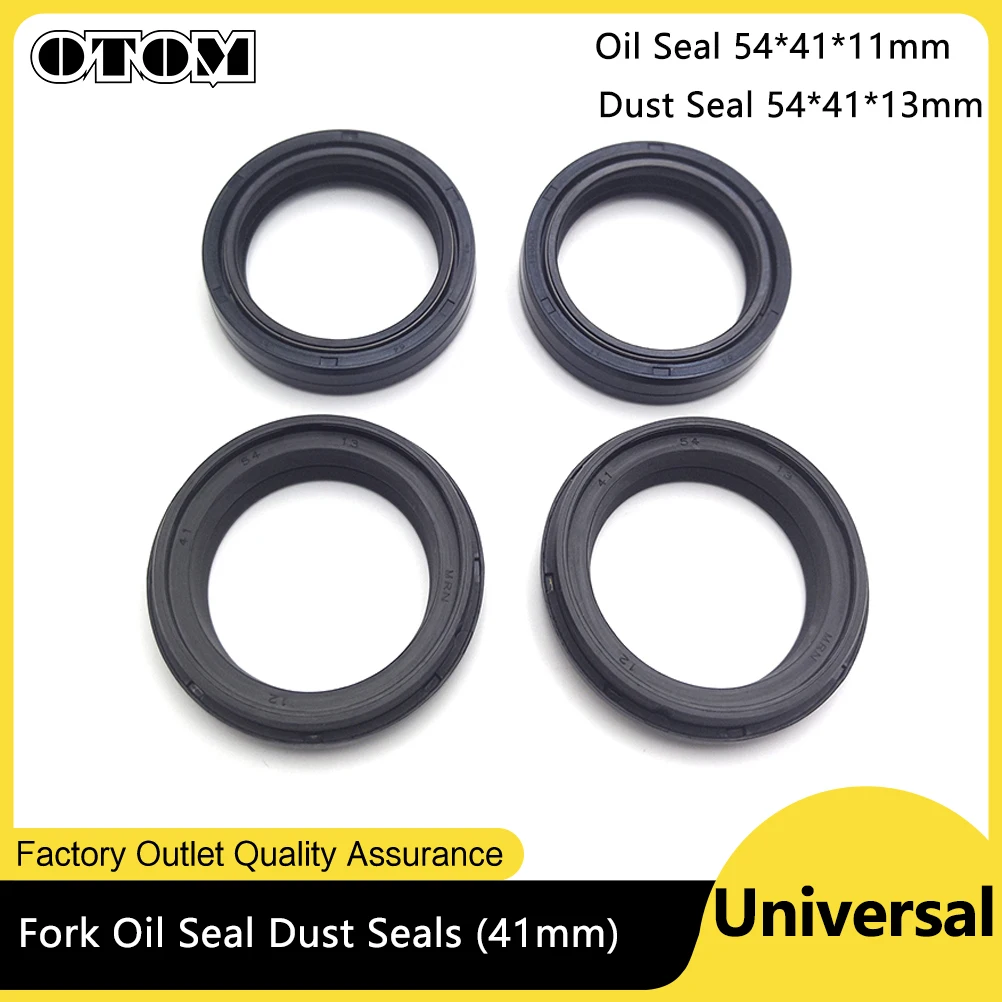 41x54x11mm 41x54x13mm Motorcycle Front Fork Oil Seal And Dust Seal For HONDA CB400 CBR600 HARLEY-DAVIDSON YAMAHA SUZUKI KAWASAKI