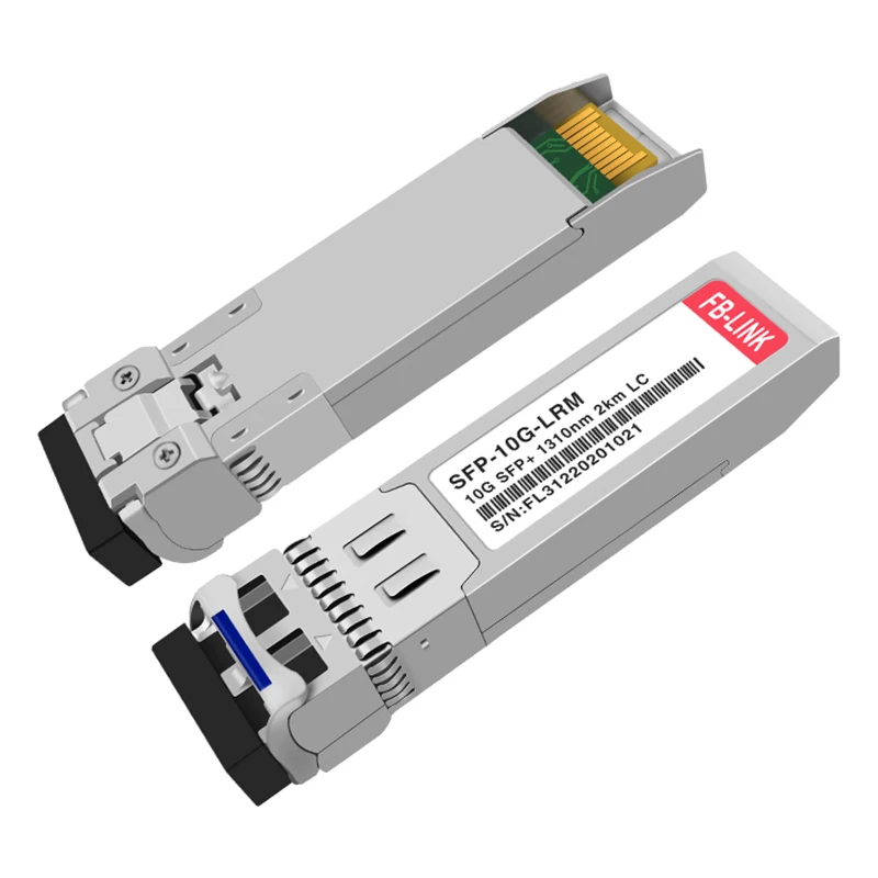 10G LRM 1310nm 2KM SFP+ Singlemode Fiber Optical Module DDM compatible with Cisco Mikrotik ubiquiti Mellanox switch