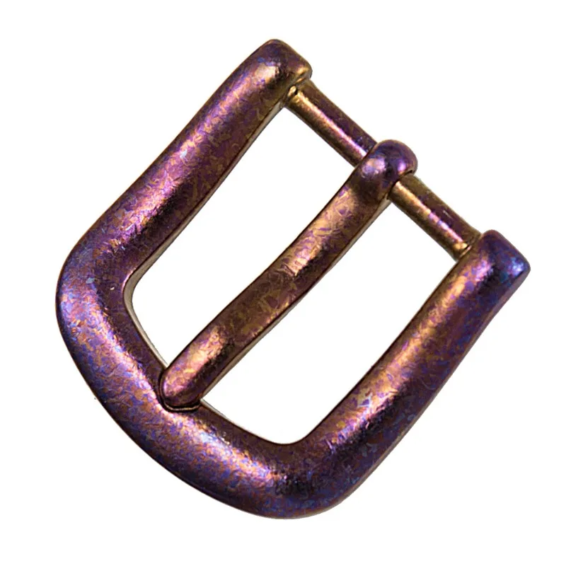 20 مللي متر التيتانيوم النقي دبوس مشبك حزام المشبك رئيس-النساء التيتانيوم معدن الجلد ودية غير قابل للصدأ عادية قطعة واحدة فستان حزام مشبك