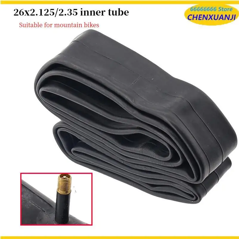 

26 inches high quality Bicycle 26x2.125/2.35 inner tube 1/2/5/10pcs Butyl rubber Suitable for mountain bikes