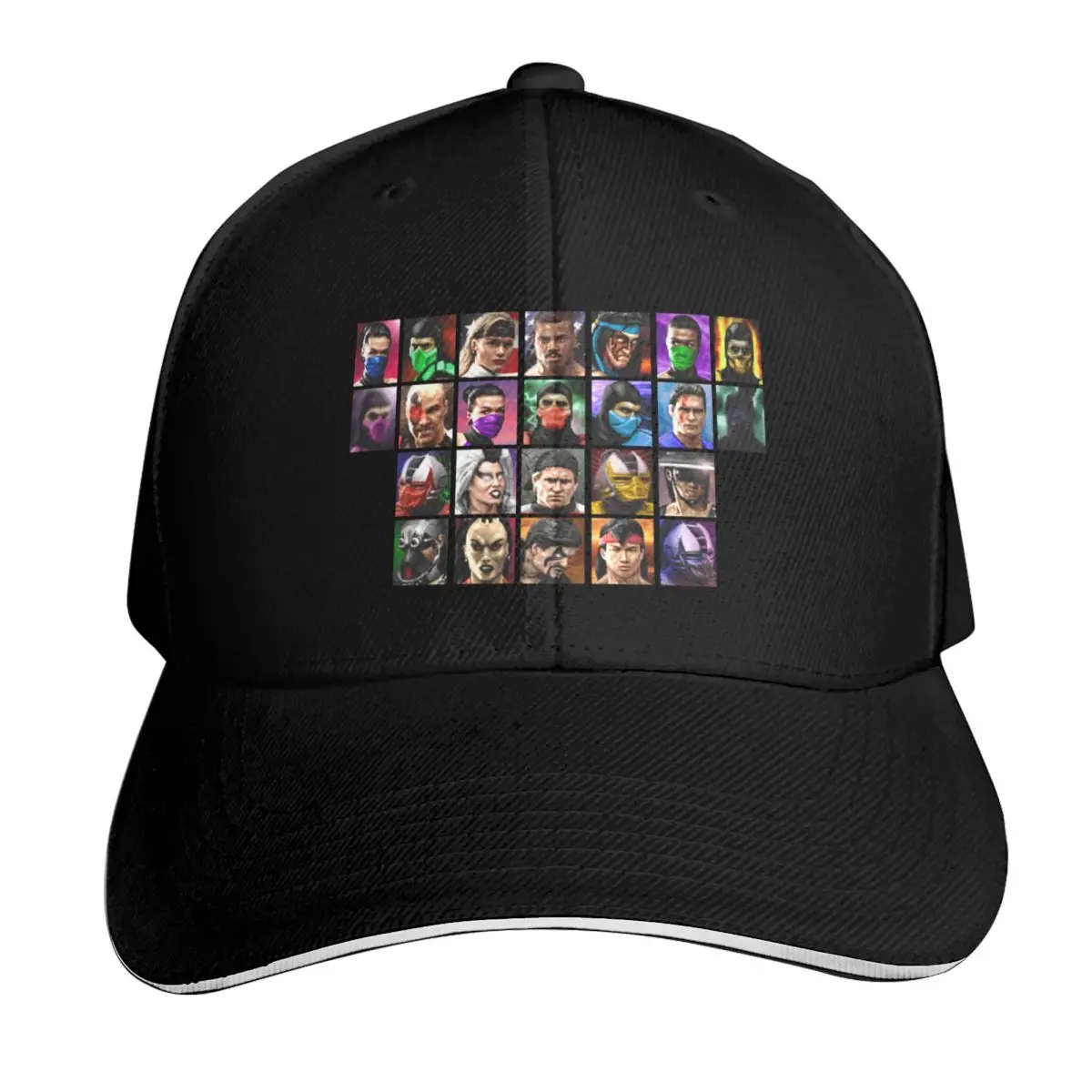 Ultimate Mortal Kombat 3 - Select Fighters - Video Game (Retro) Camiseta essencial para jogos de videogame (retro) - Boné de beisebol, chapéus de golfe para mulheres e homens