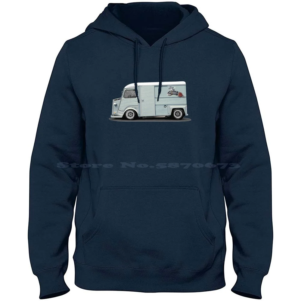 Citro ? N Hy | V8 Hot Rod Panel Van 100% Cotton Hoodie Hy Panel Van Vanlife Hot Rod V8 Custom Rocket Drive By Snapshots