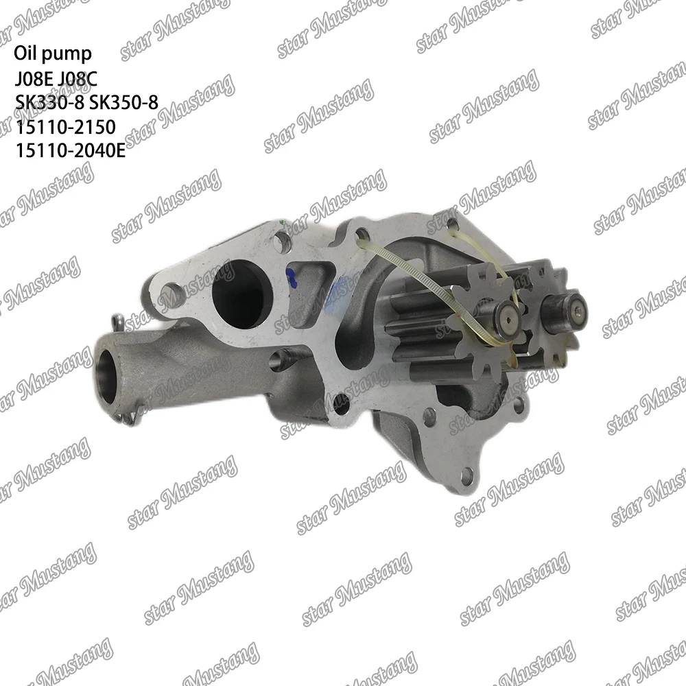 J08E J08C SK330-8 SK350-8 Oil Pump 15110-2150 15110-2040E Suitable For Hino Engine Parts