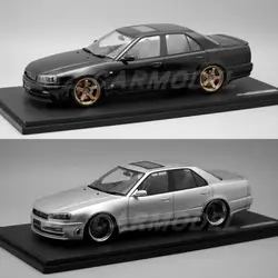 IG 1:18 R34 Skyline 25GT Turbo ER34 JDM Simulation Limited Edition Resin Metal Static Car Model Toy Gift