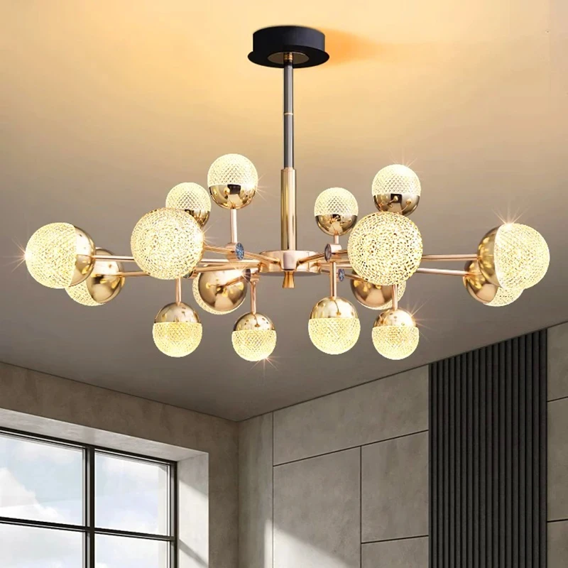 

Dimmable home decoration chandeliers, restaurant chandeliers, indoor lighting fixtures, ceiling lights, salon style New arrival