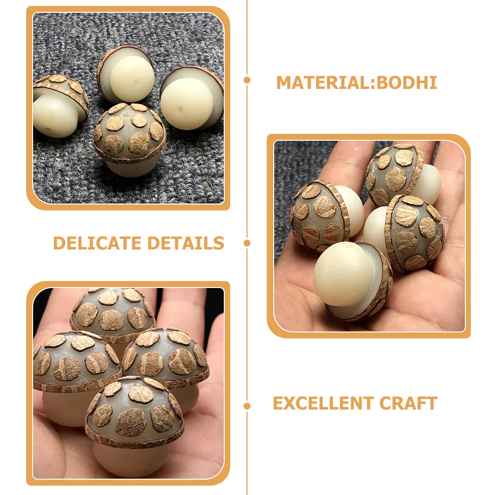 

Small Mushroom Charm for Jewelry Making DIY Pendant Craft Supplies Necklace Bracelet Keychain Decoration Accessory