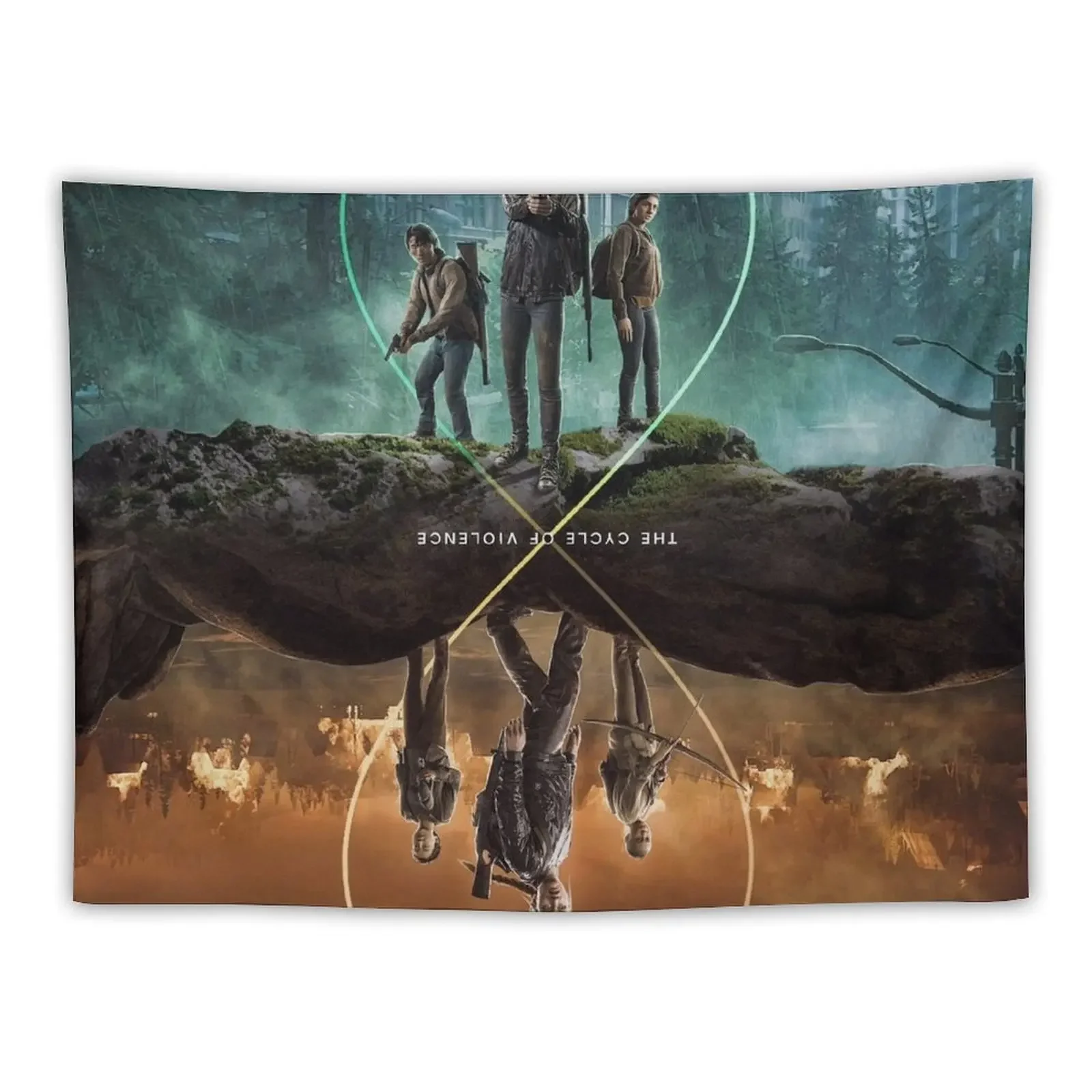 

The last of us part 2 Tapestry Decoration Wall House Decorations Tapestry