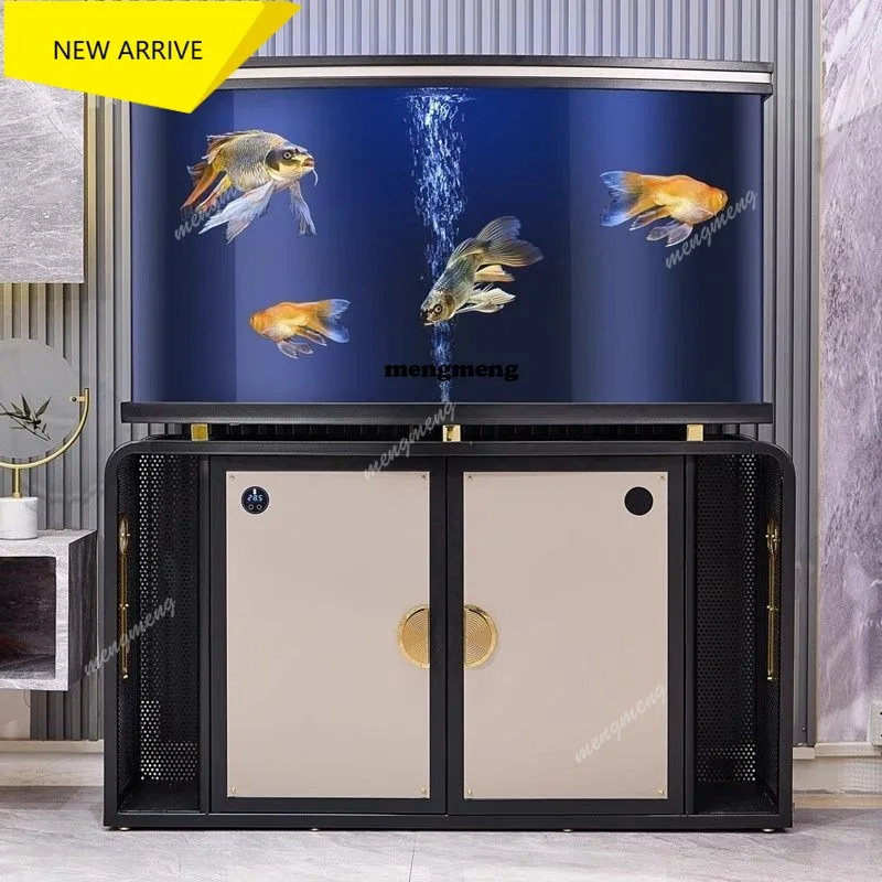 

M138 Living room fish tank Large dragon fish tank Bottom filter No water change Office fish tank
