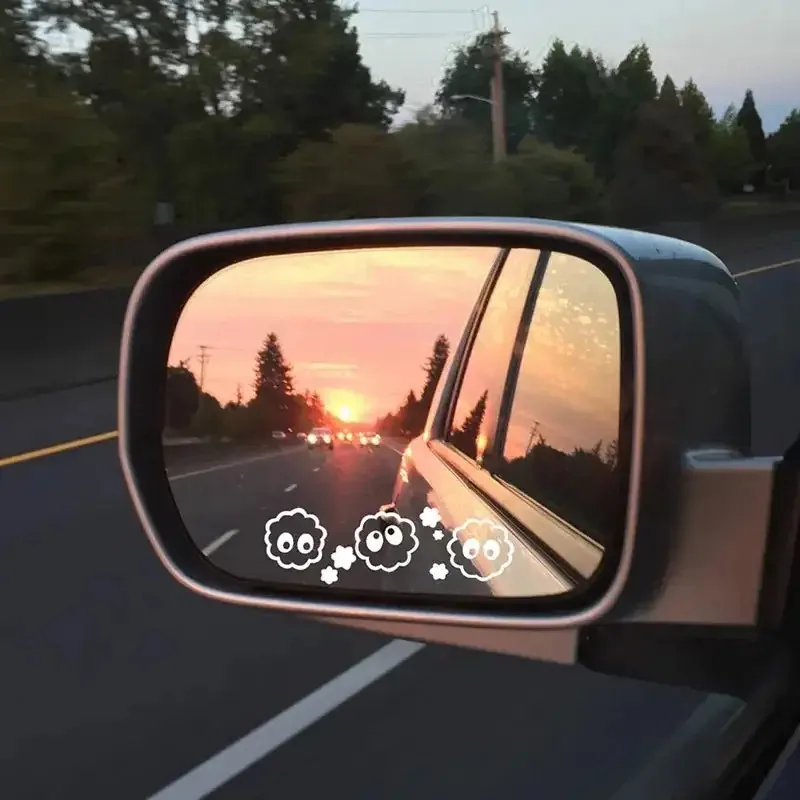 

1pc Japanese Anime Smoke Spirit 2D Vinyl Sticker Waterproof Decal for Motorcycle Car Mirror Helmet Body Decor