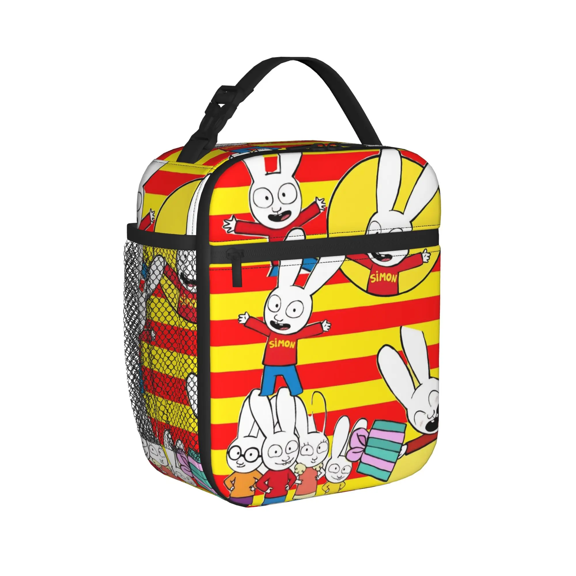 Simon Super Rabbit Accessories Insulated Lunch Bag For Office  Food Storage Bag Portable Thermal Cooler Bento Box