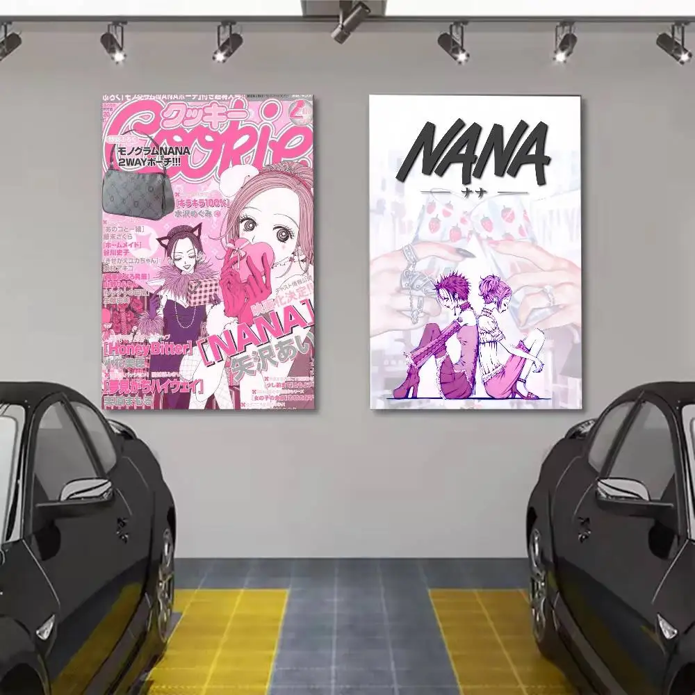 أنيمي نانا أوساكي خط المشارك غرفة المعيشة المنزلي جدار الفن المرآب غرفة ديكور #2