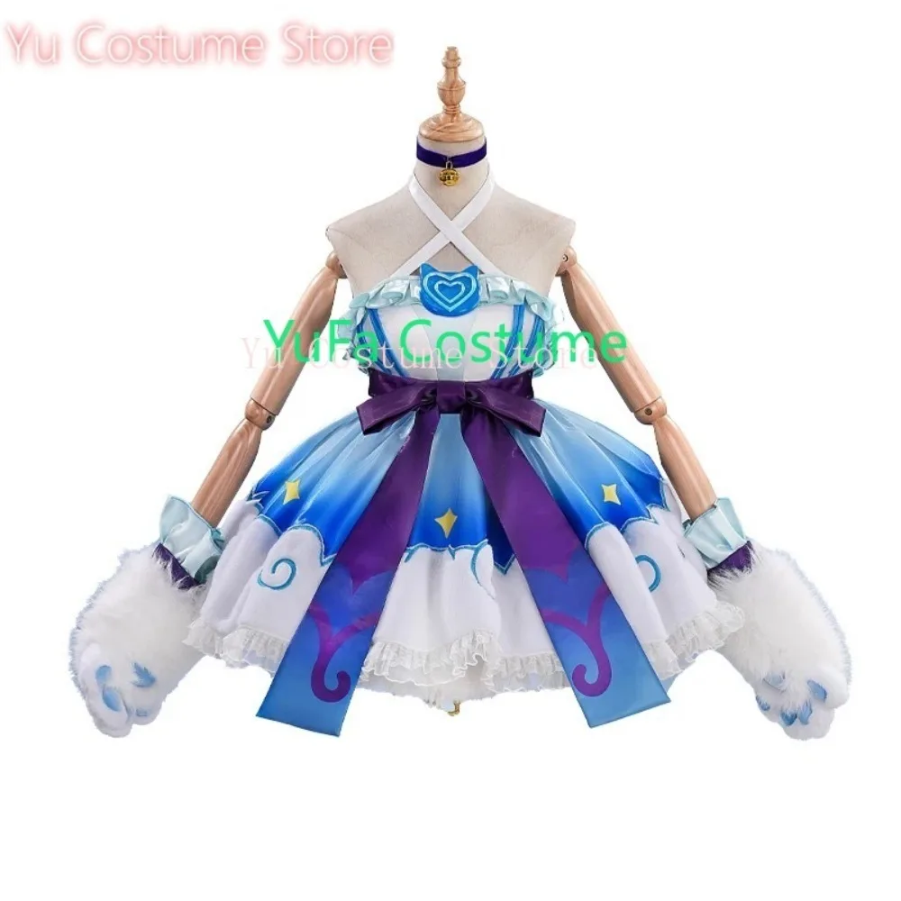 

Yu Costume StoreHonor of Kings Da Qiao платье косплей костюм Cos игры аниме вечерние униформа Хэллоуин играть ролевая одежда одежда