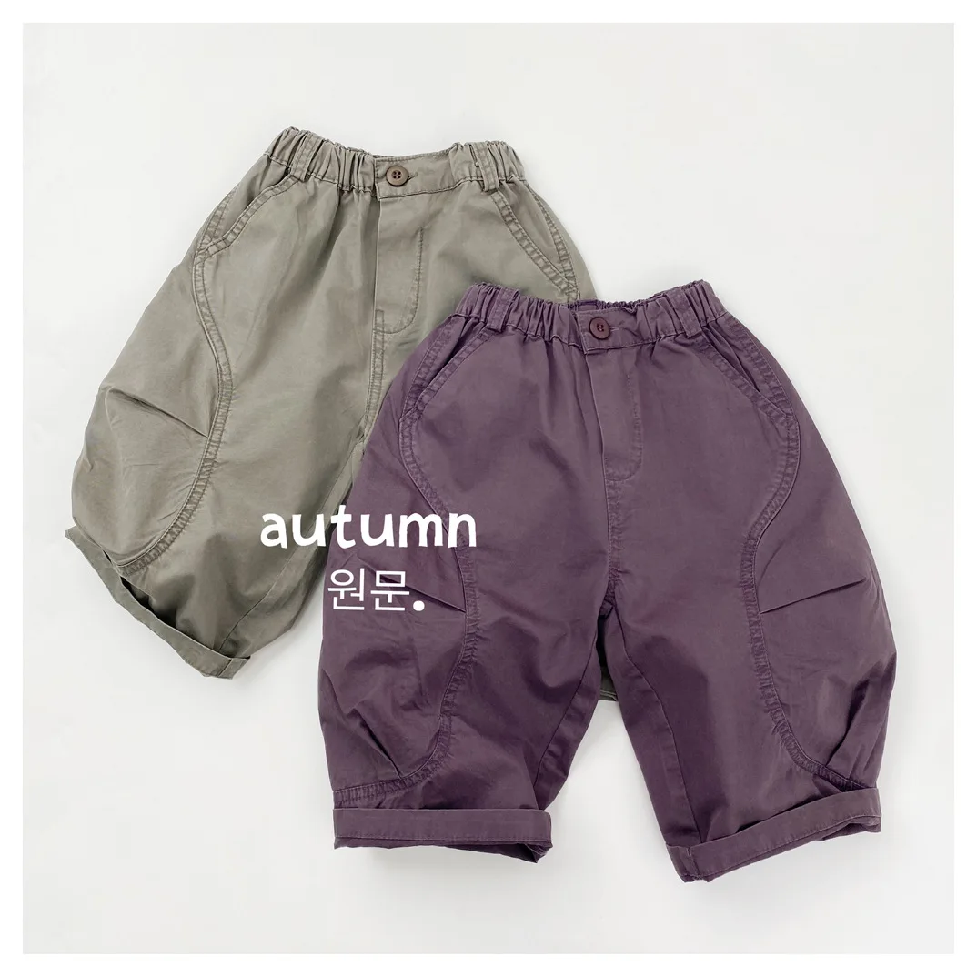 

Брюки-карго для маленьких мальчиков, осенние детские брюки из чистого хлопка для мальчиков, корейские универсальные однотонные прямые брюки для маленьких девочек