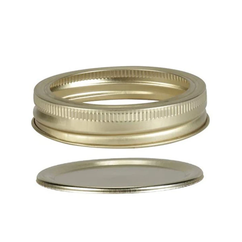 

Mason Jar Lids And Rings For Ball Canning Lids, Regular Mouth, Split-Type Lids, Reusable And Secure Canning Jar Caps