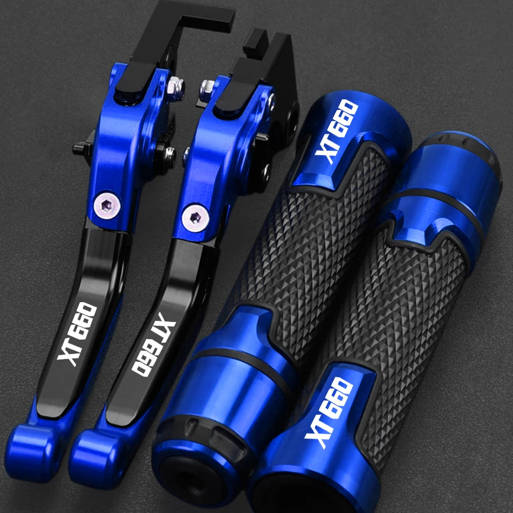 

Motorcycle Accessories Folding Brake Clutch Levers FOR YAMAHA XT660 XT 660 2004-2017 2016 2015 2014 Handlebar grips Handle bar