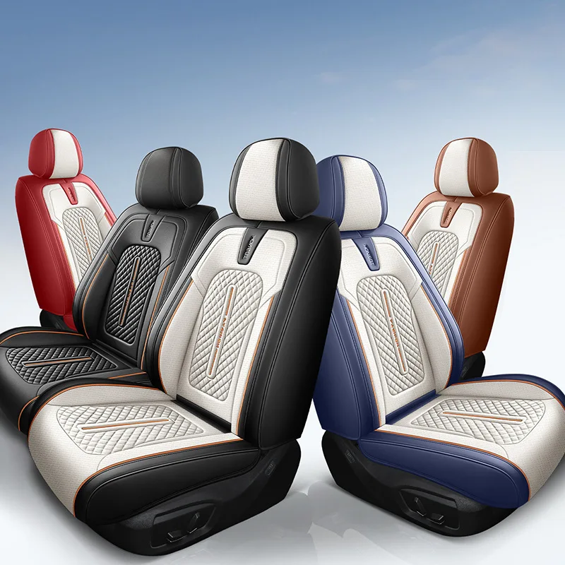 New Full Surround Car Seat Cushions All Season Breathable Luxury Non Slip Stain Resistant Automotive Interior Covers