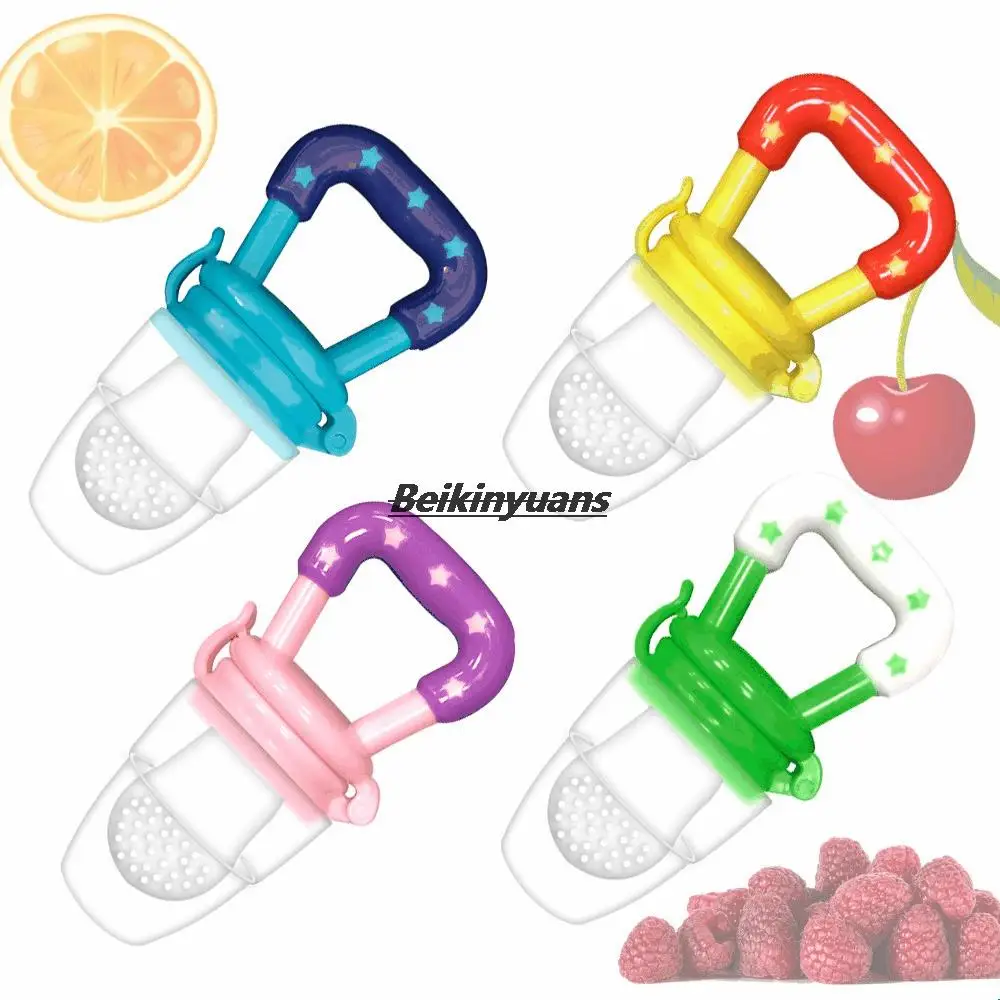 Fresh Fruit Food Baby Nipple Feeding Safe Fruit Feeder Nipples Feeding for Infant Supplies Nipple Teat Pacifier Bottles Animal