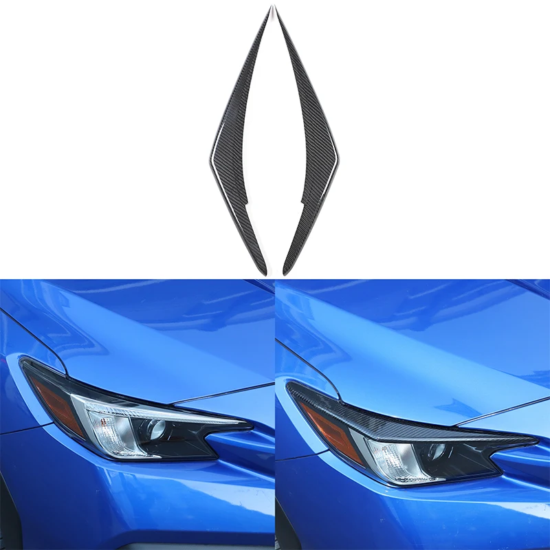 For Subaru WRX VB Levorg 2022 2023 Headlight Decoration Eyebrow Cover Trim Protective StylingCar Accessories