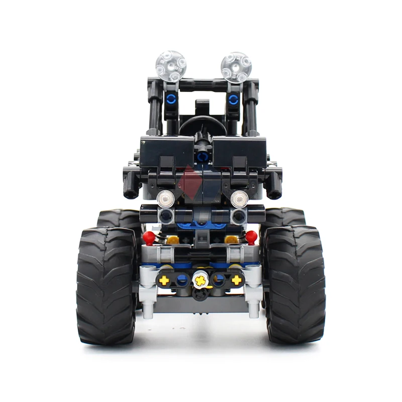 367 Pcs High-Tech MOC Mini Off-Road Vehicle Monster Truck Model Set Building Blocks Technical Buggy Bricks Car Toys Gift for Boy