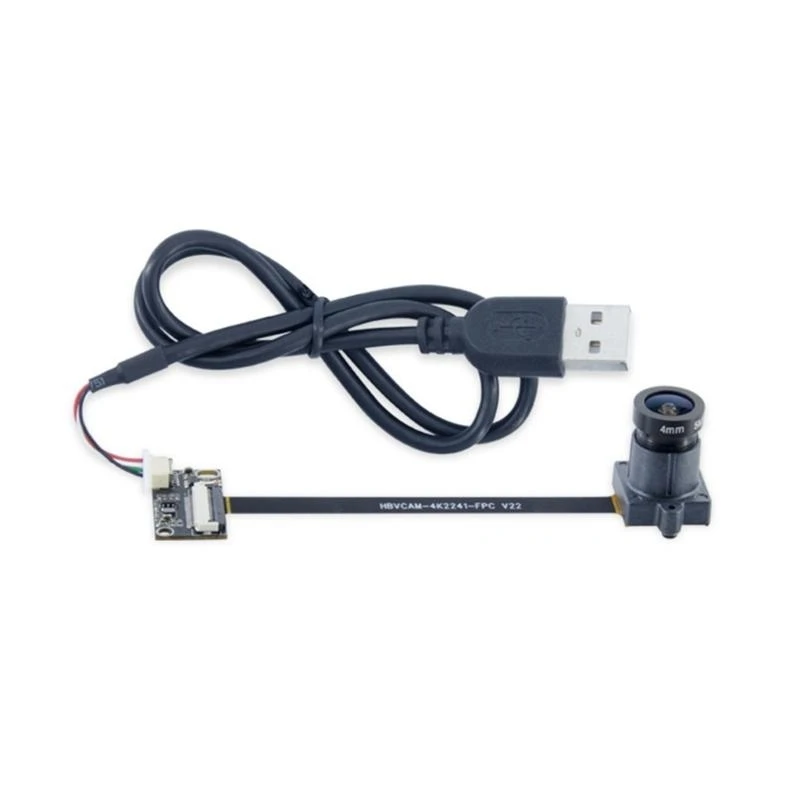 652F Mini 8MP USB2.0 Camera Module Versatile Use,3840x2160 MJPEG with 50cm 5P1.0MM USB Cable Wide Field of View 95°/ 125°