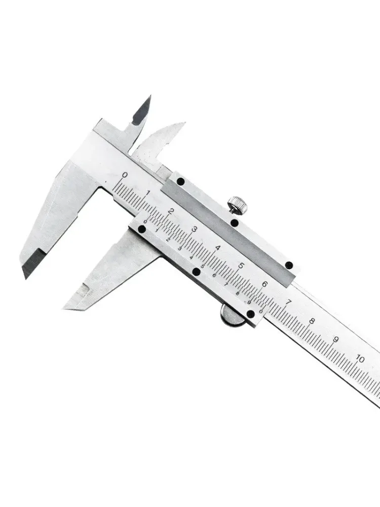 Pied à coulisse en acier inoxydable 0-150mm, vis de verrouillage, pied à coulisse en acier inoxydable par BeBosLook