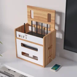 Router Storage Box Storage Rack Data Cable Socket Retainer Wire Winder Set-top Box Wifi Shelf