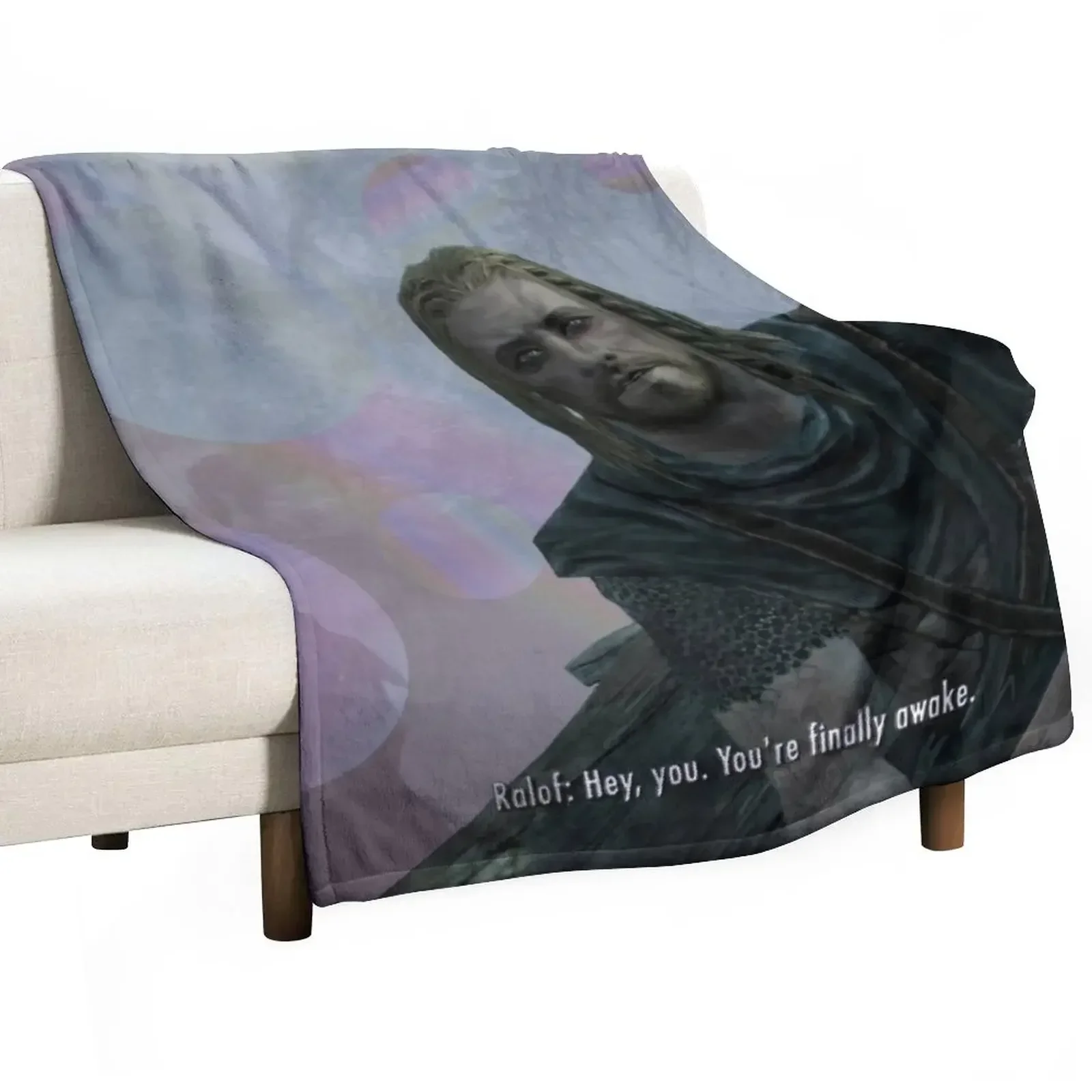 

HDR - Hey, you. You're finally awake. Throw Blanket Hairy Summer Bed Fashionable Soft Blankets