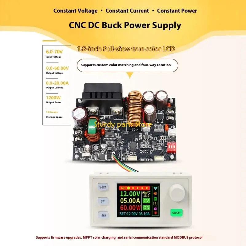 97QC Multifunction Adjustable Power Supply 20A 1200W Digital Display Control Tool