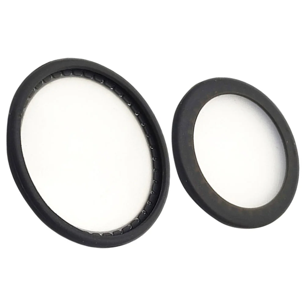 

2 Pcs Stethoscope Accessories Cardiology Replacement Pediatric Diaphragm Component Black for Kit Child