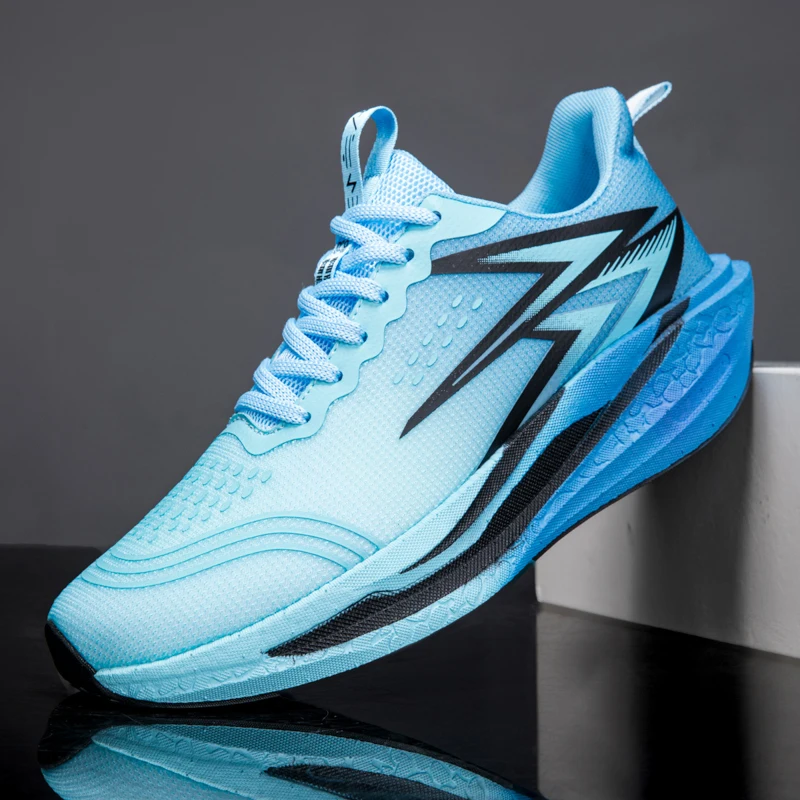 

Flying Burning4Real popcorn+Carbon plate ultra-light sports running shoes34-45