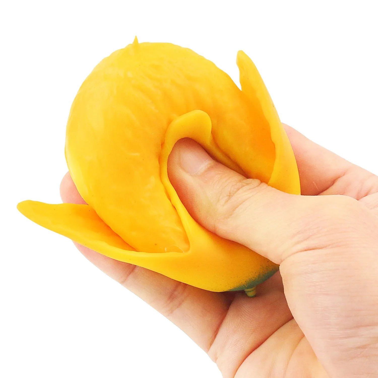 Creative Mango Squeezing Toy for Decompression, Simulated Fruit Fun Release Ball, Comfortable Touch for Relieving Stress Emotion