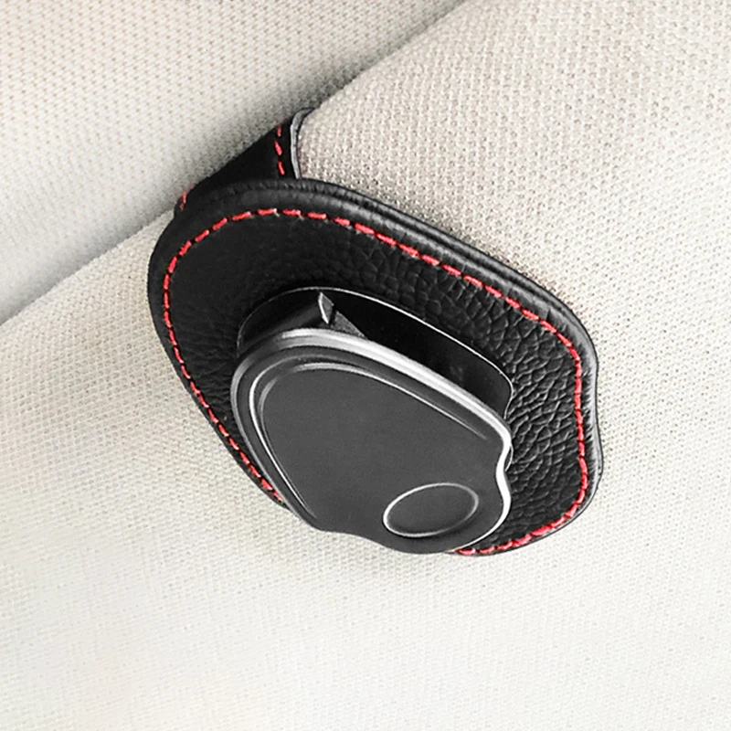 Car Sunglasses Holder For Ford Fiesta Mk7 Mk8 4 5 6 St Stline Multi-function Sun Visor Glasses Clip Bill Clip Auto Accessories