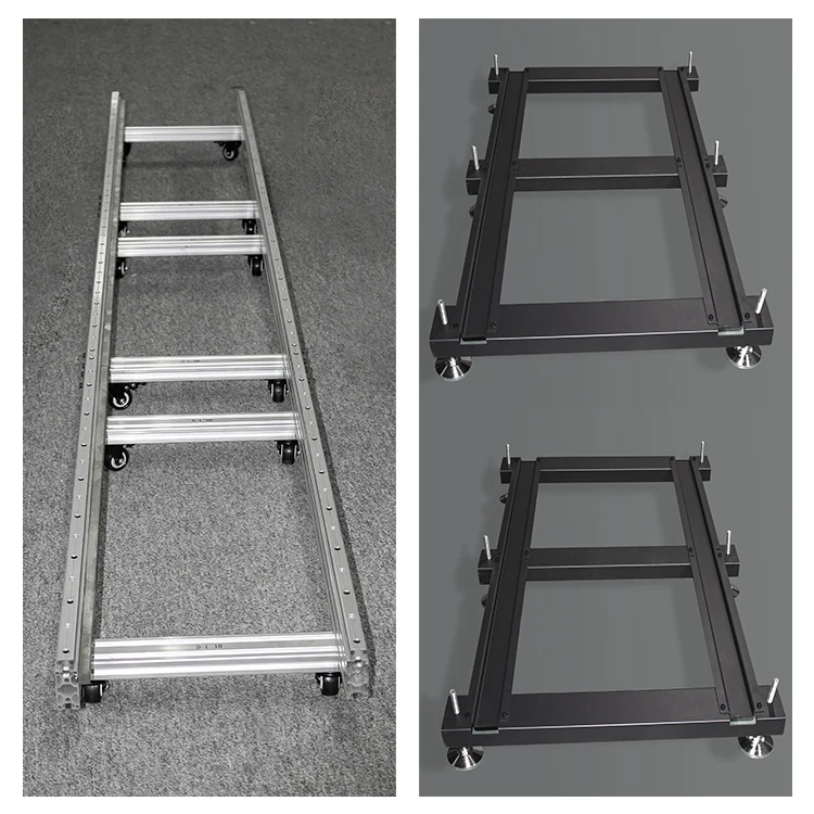 Ink jet printer wall machine rail