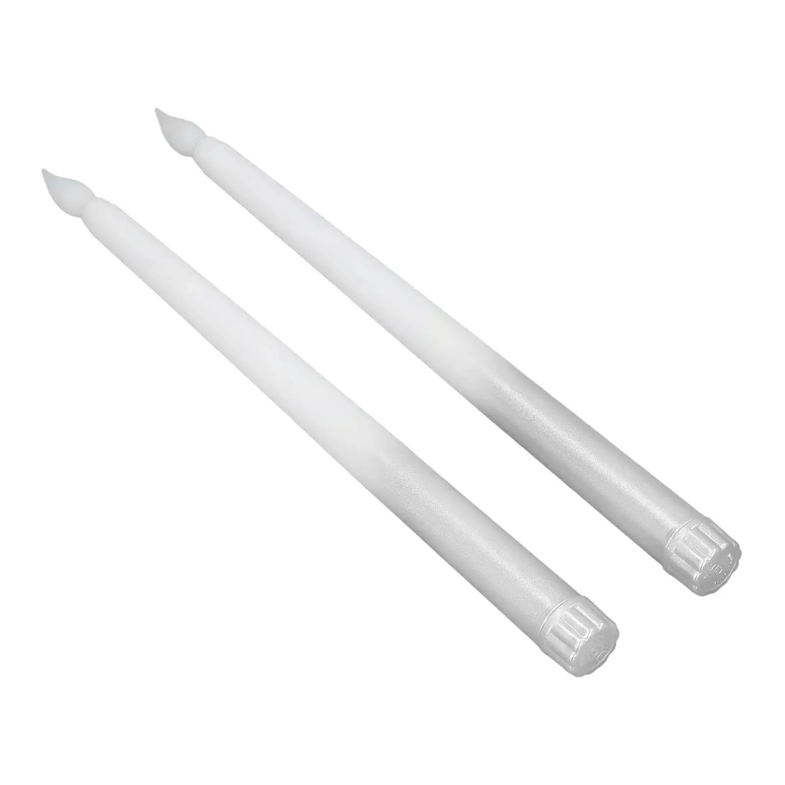 Flameless LED Taper Candles - Soft & Safe for Pets, Perfect for Festivals & for birthday Parties