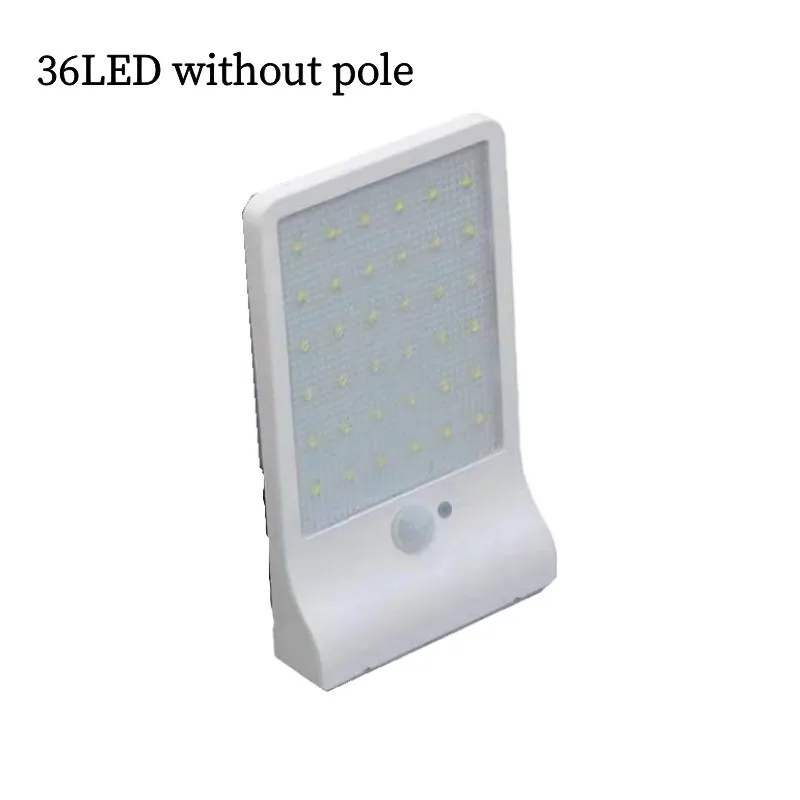 60/48/36 LED Solar Wall Light With PIR Motion Sensor & Remote – Outdoor/Indoor Garden Lamp-918627