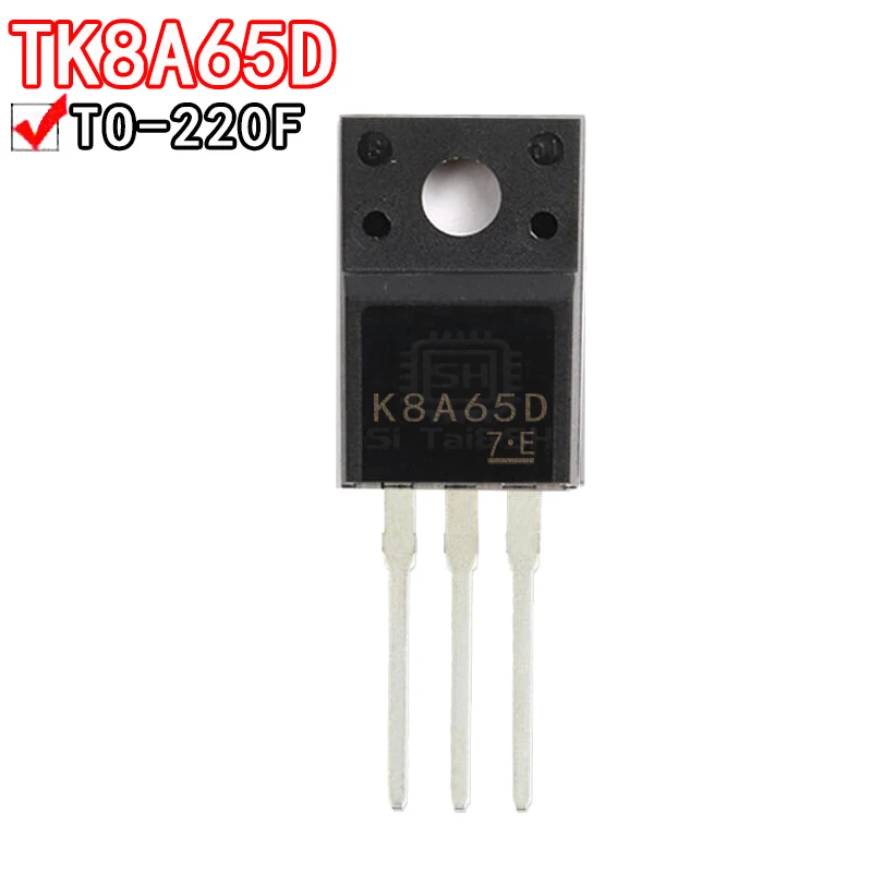 10PCS K8A60DA TO-220 TK8A60DA TO-220F TK5A50D TK6A65D TK8A65D TK10A50D TK10A60D TK12A60D TK13A60D TK20A60U 5A50D 6A65D 8A65D