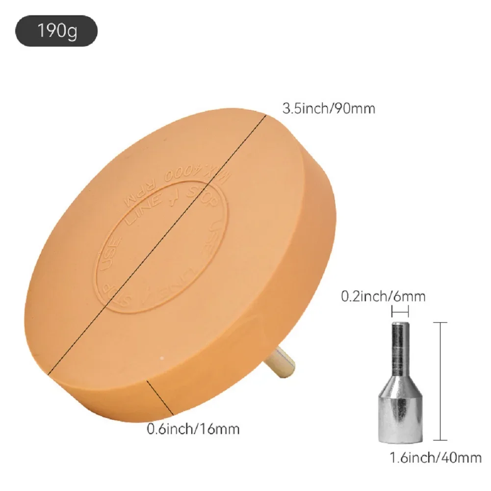 

For Automotive Cleaning 15mm Thickness Drill Adapter Car Accessories Optimal RPM Range Premium Rubber Material