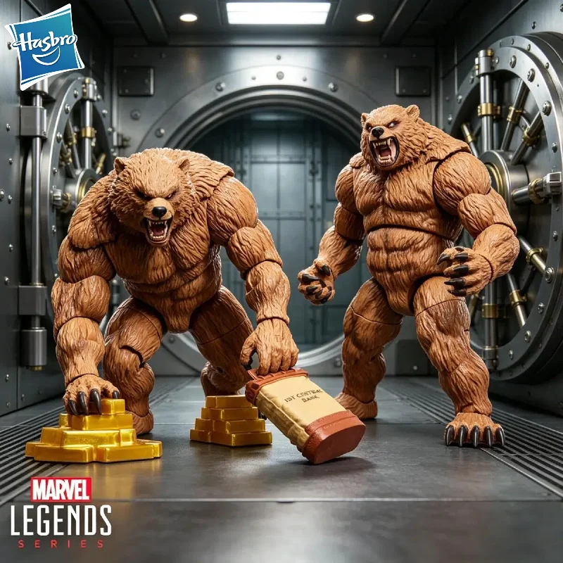 

【IN STOCK】Hasbro Marvel Legends Series The Amazing Spider-Man Grizzly 6-Inch Action Figure Collection Original Model Toy Gifts