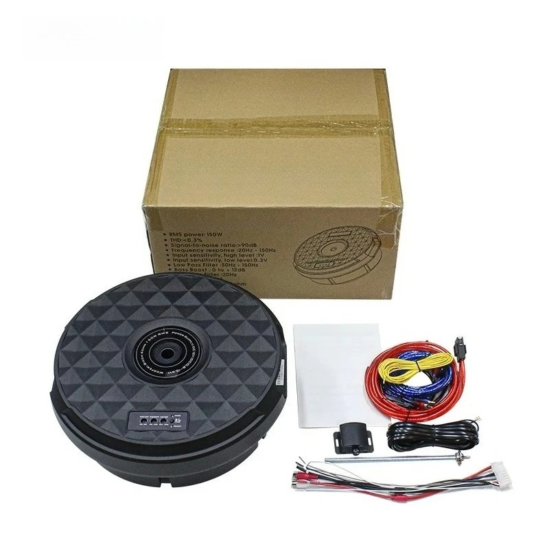 Useful Car Audio Modification Class D 12V Active High-power 15-inch Car Spare Tire Subwoofer
