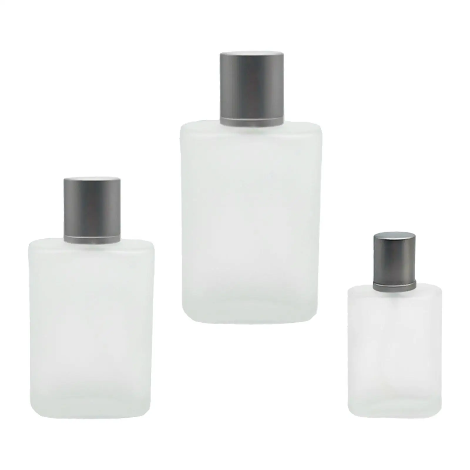 Glass Refillable Perfume Bottles Mini Spray Dispenser Travel Container Set for Fragrance Storage