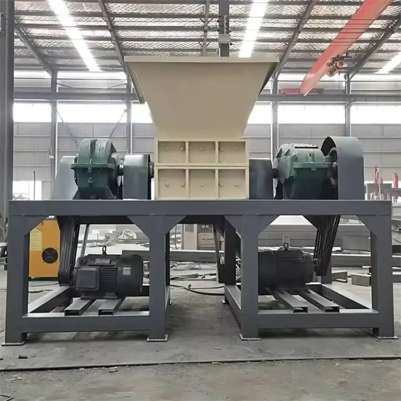 

Paper Rubber Shredder, Metal Scrap Shredder Wheel-type Cobblestone Crushing Station, Wheel-type Construction Waste Crusher