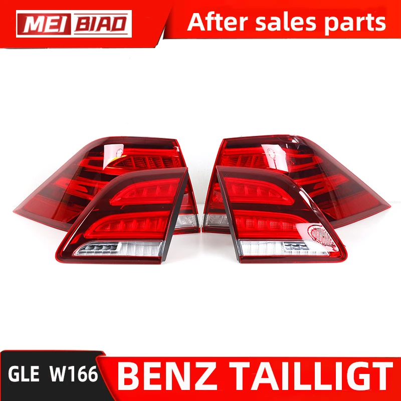 Dla Mercedes Benz tylne światło tylne W166 GLE klasa Led OE wymiana części zamiennych 1669065501 1669065601 samochodów Auto