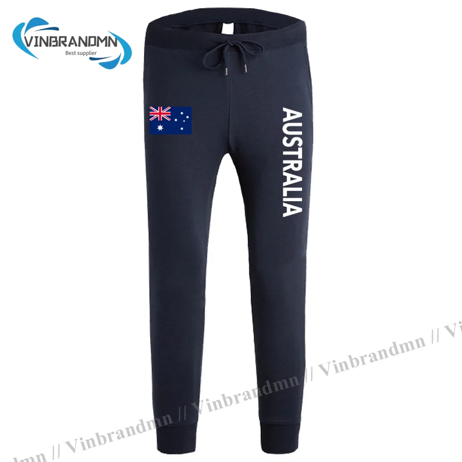 Commonwealth of Australia mens Sweatpants men's Australia flag workout Sporting pocket sweat 2021 new AUS Australian Long Pants