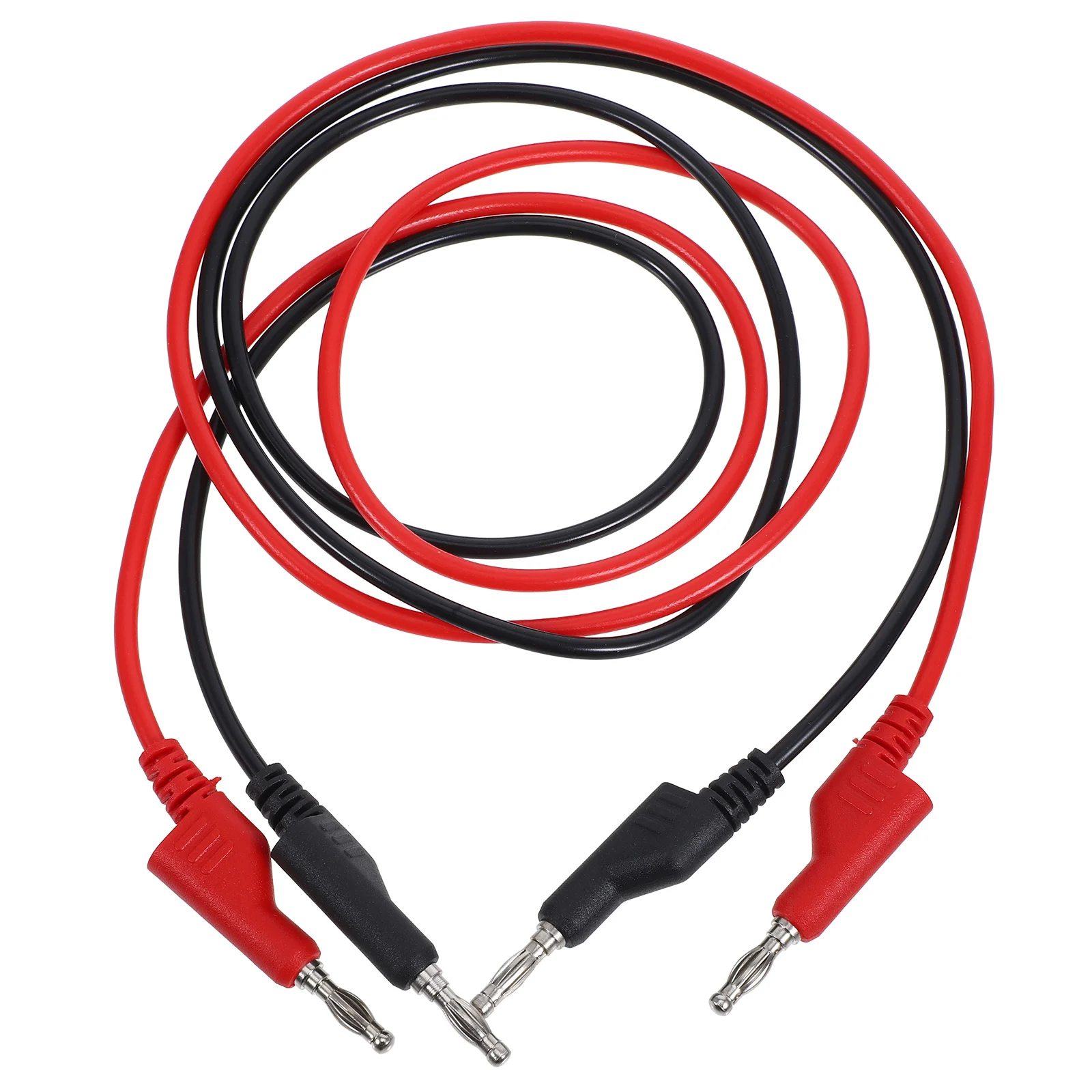 

2PCS Multimeter Test Cables Banana Plug Electrical Jumper Wires Digital Measurement Reliable Versatile Efficient Leads Kit