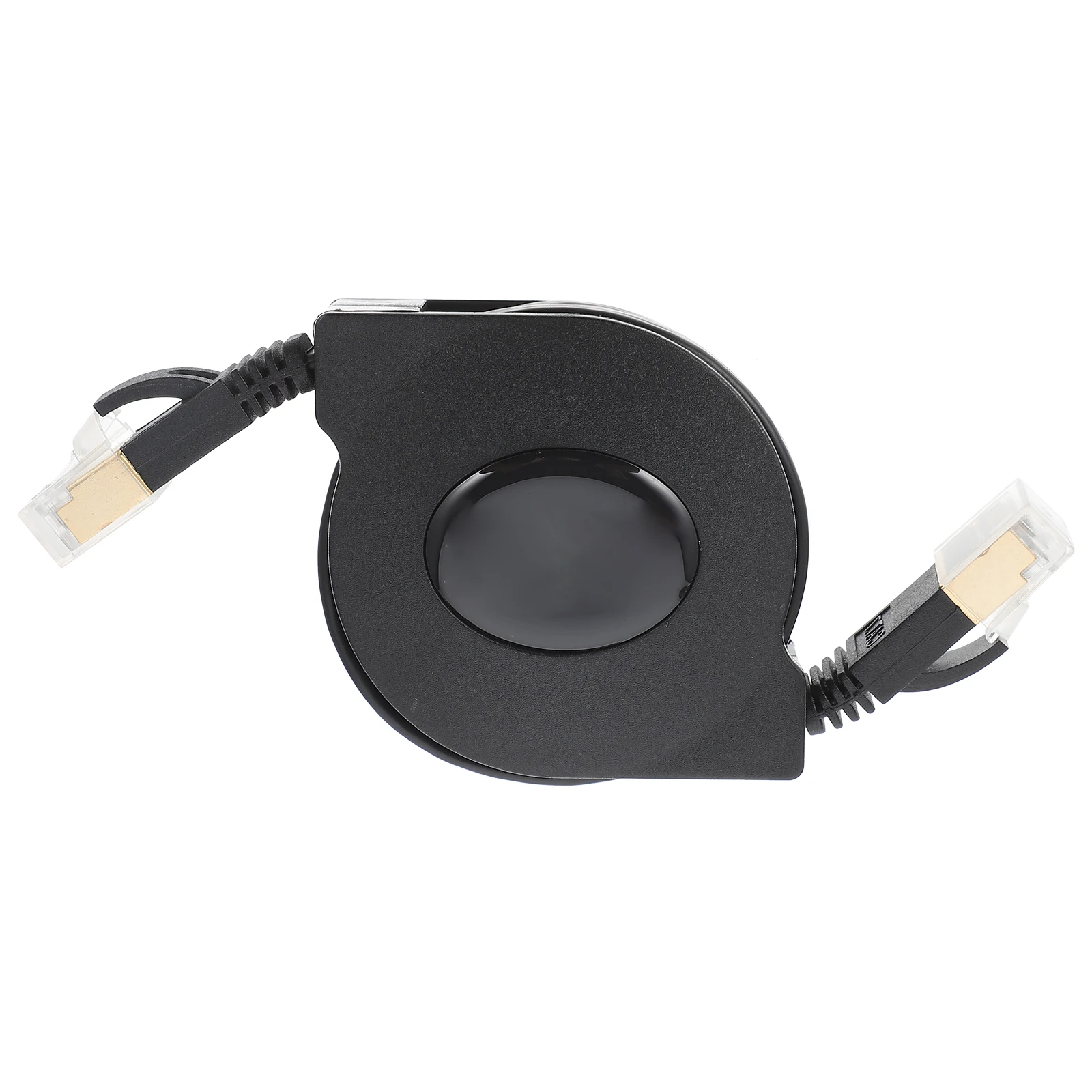 

Network Telescopic Cable Laptop Networking Cord Retractable Computer Cables Black High Speed