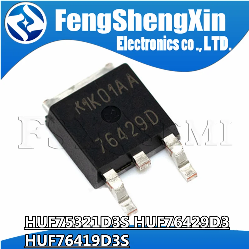 

10pcs HUF75321D3S HUF76429D3 HUF76419D3S 75321D 76429D 76419D TO252