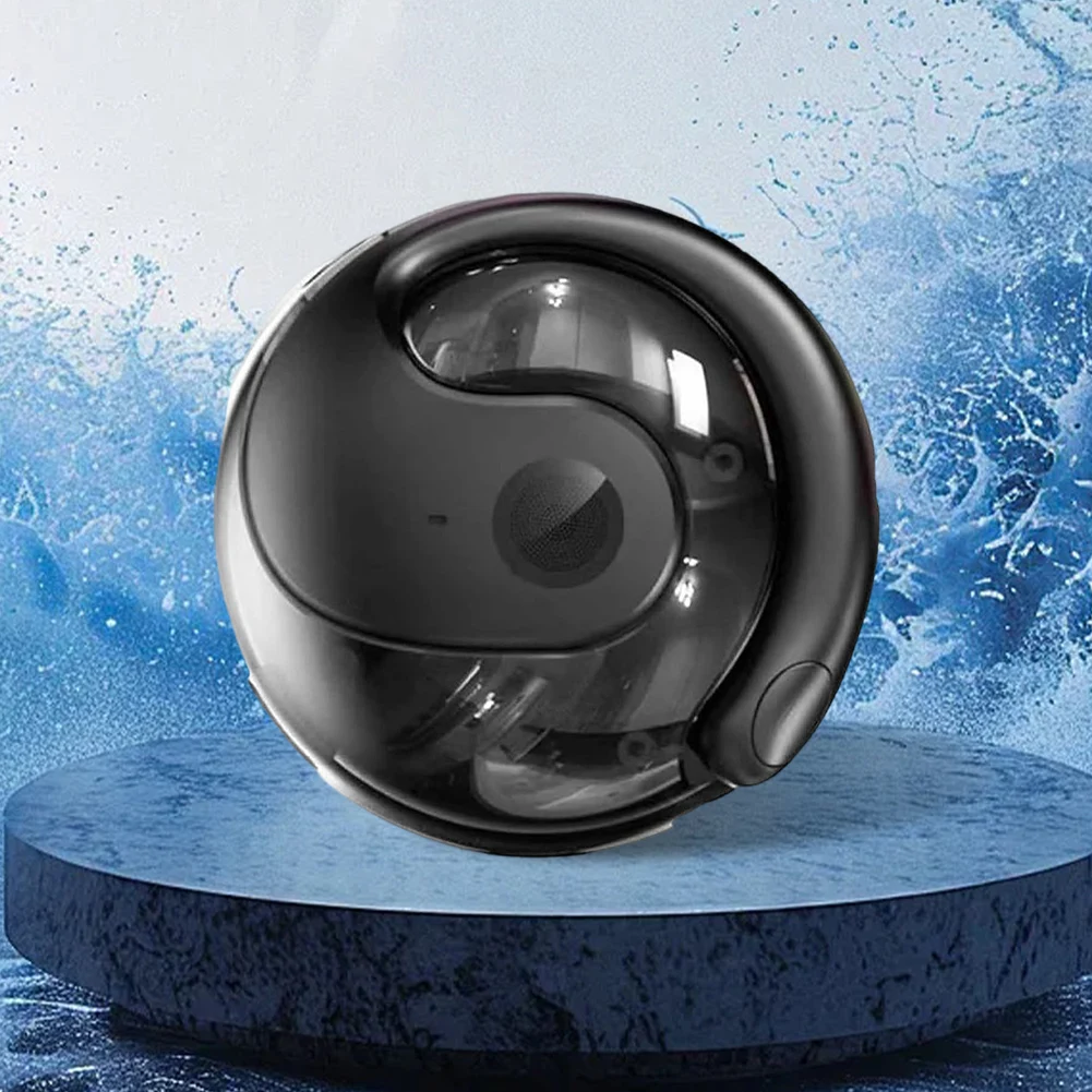 سماعات مترجم اللغة متوافقة مع بلوتوث 5.0 الترجمة الفورية سماعة الأذن المعلقة للمسافرين