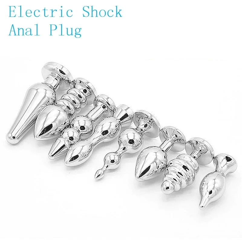 Electro Shock Anale Plug Massager G-Spot Prostaat Seksspeeltje Voor Vrouwen Man Masturbatie Erotische Volwassen Spel Accessoires Sex producten