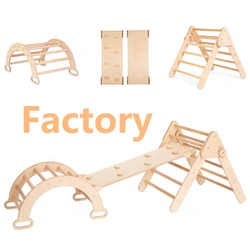 kids wooden climbing piklers arch triangulo piklers montessori pickler triangle kids climbing frame piklers triangle set