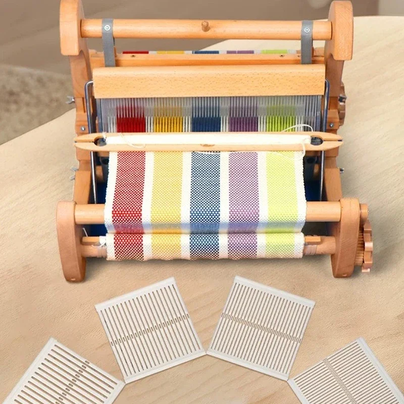 Portable Desktop Weaving Machine Pre-Warped Loom for Beginner Hand Weaving and Home Decoration